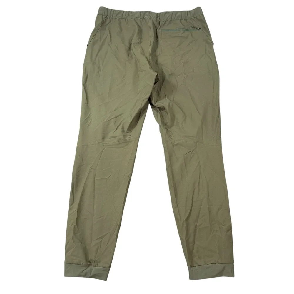 Patagonia Mens Terrebonne Joggers Green Elastic Waist Tapered Pants Size XL